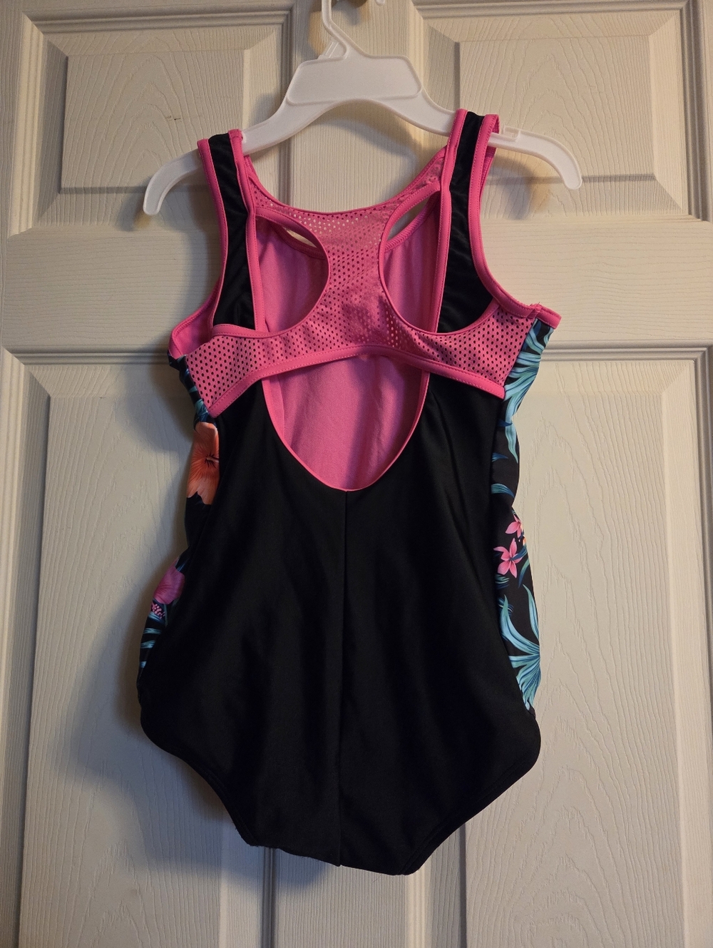 Gerry Girls' Botany Print Side 1-Piece Size 14 - Picture 4 of 12